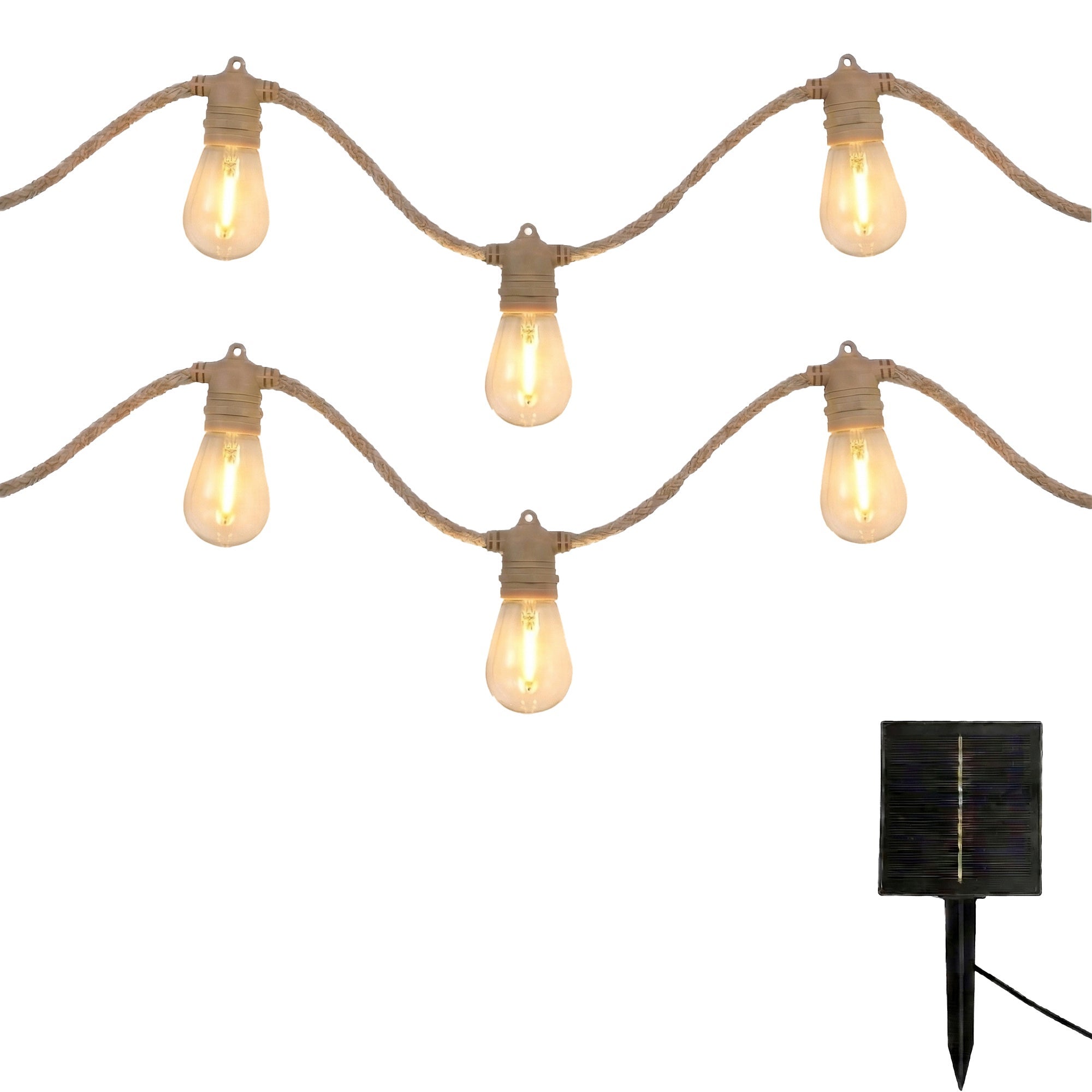 Lampki solarne FANTASY CORD 20LED 13M