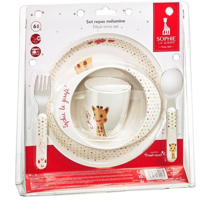 Sophie La Girafe Set Vajilla Para Bebé 6M+ 5 Unidades - Imagen 2