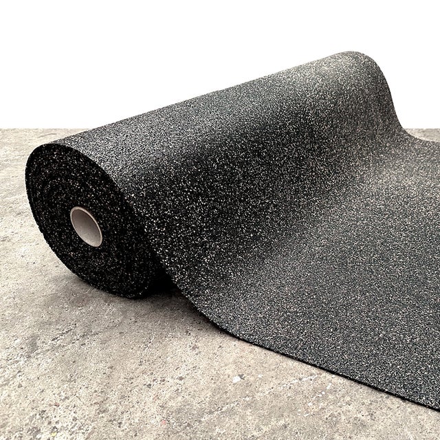 Sous Couche Sol - Sous couche en Liège et Caoutchouc Epaisseur 4mm Rouleau de 12m2 Orsilence