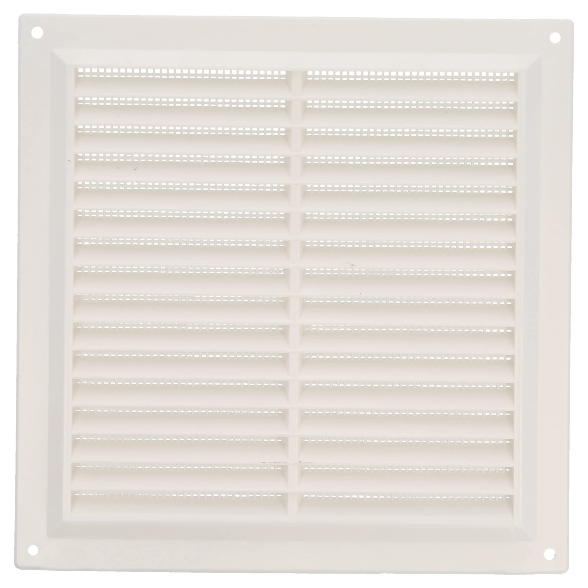 Amig - Grille de ventilation carrée en Plastique avec moustiquaire ...