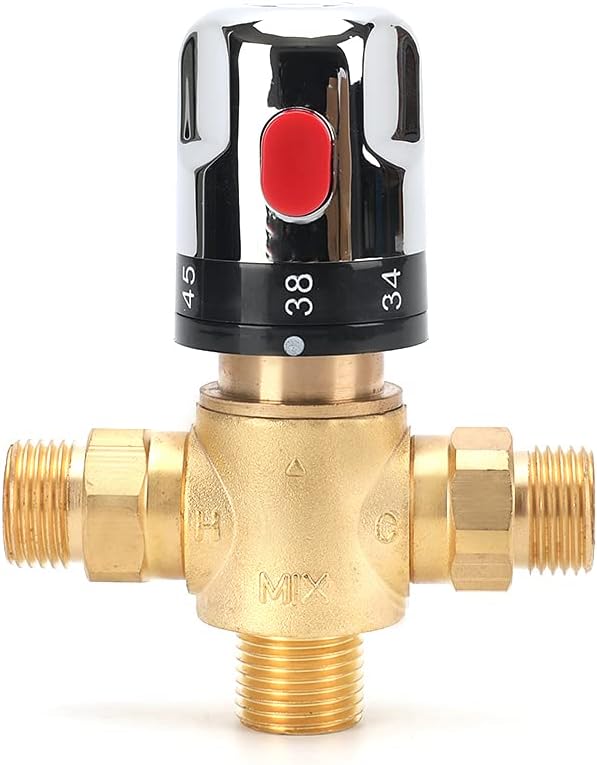 Termostatyczna bateria mieszająca - bateria prysznicowa z przyłączem G 1/2"
