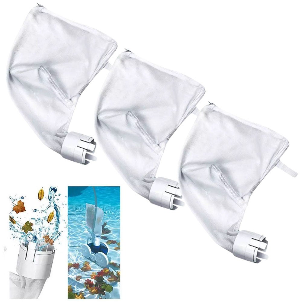 Lot De 2 Sacs Filtrants Universels Compatibles Polaris 180 Pour Robot Nettoyeur De Piscine A16 95619874