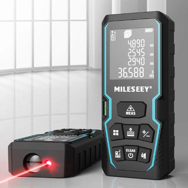 DT10-B3 - 60m - Télémètre laser numérique et ruban à mesurer laser