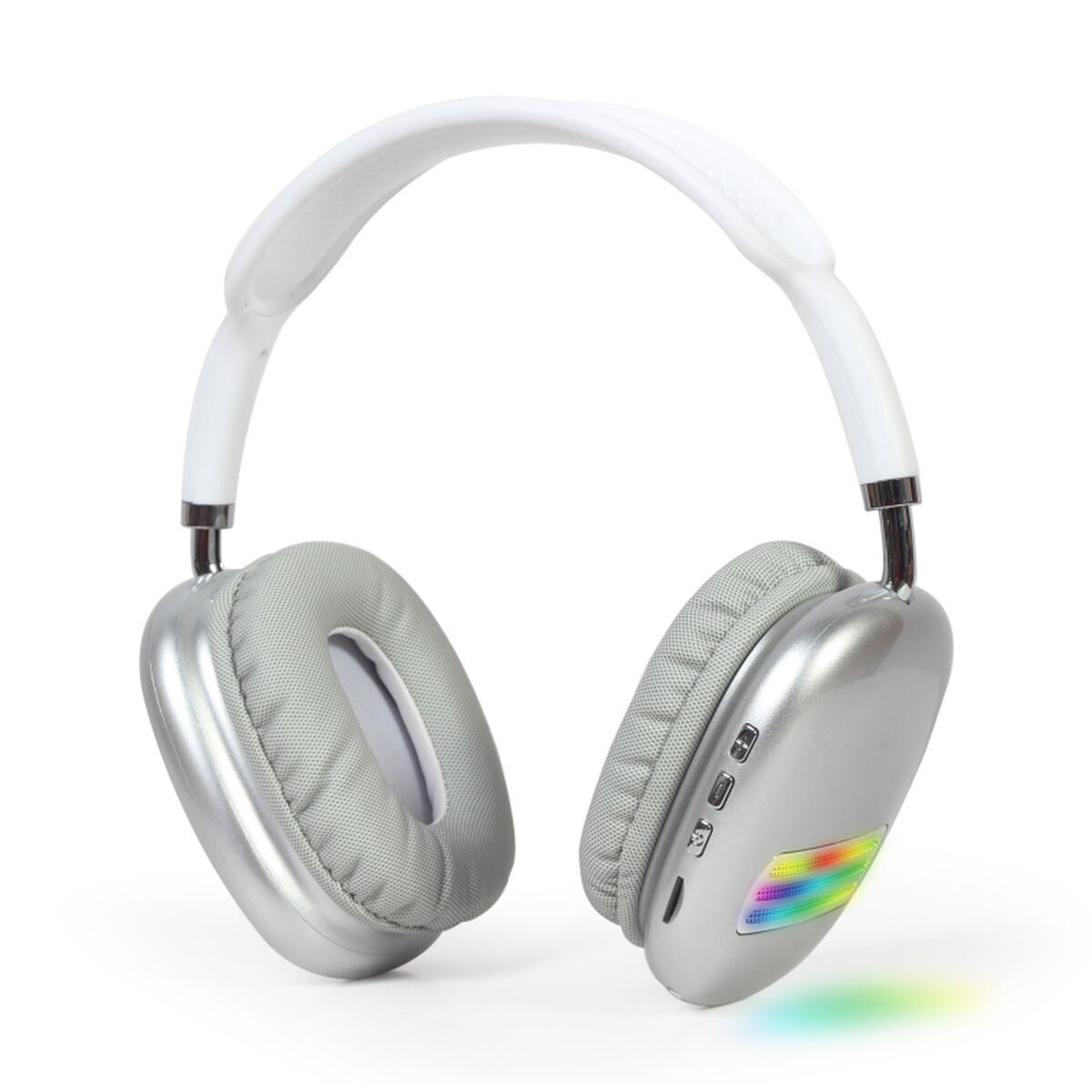 Gembird MHS-LAX Casque Micro Filaire Blanc – Simple Et Pratique Pour PC, Appels, Skype