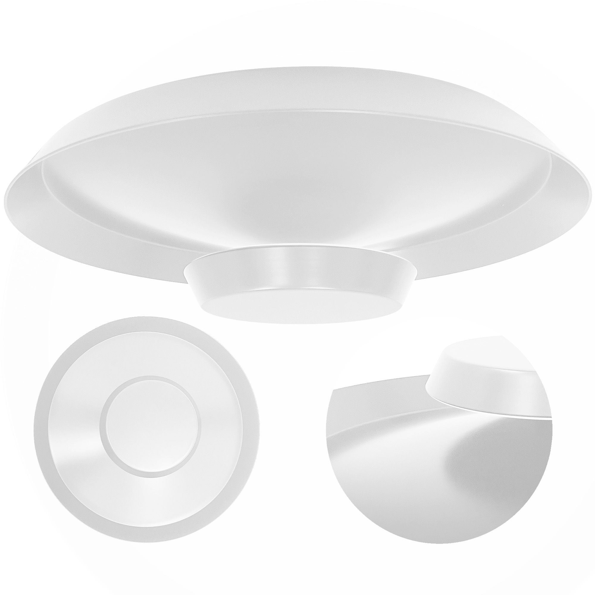 Lampa Sufitowa Wisząca Led Toolight Led App1459 Biały 40Cm