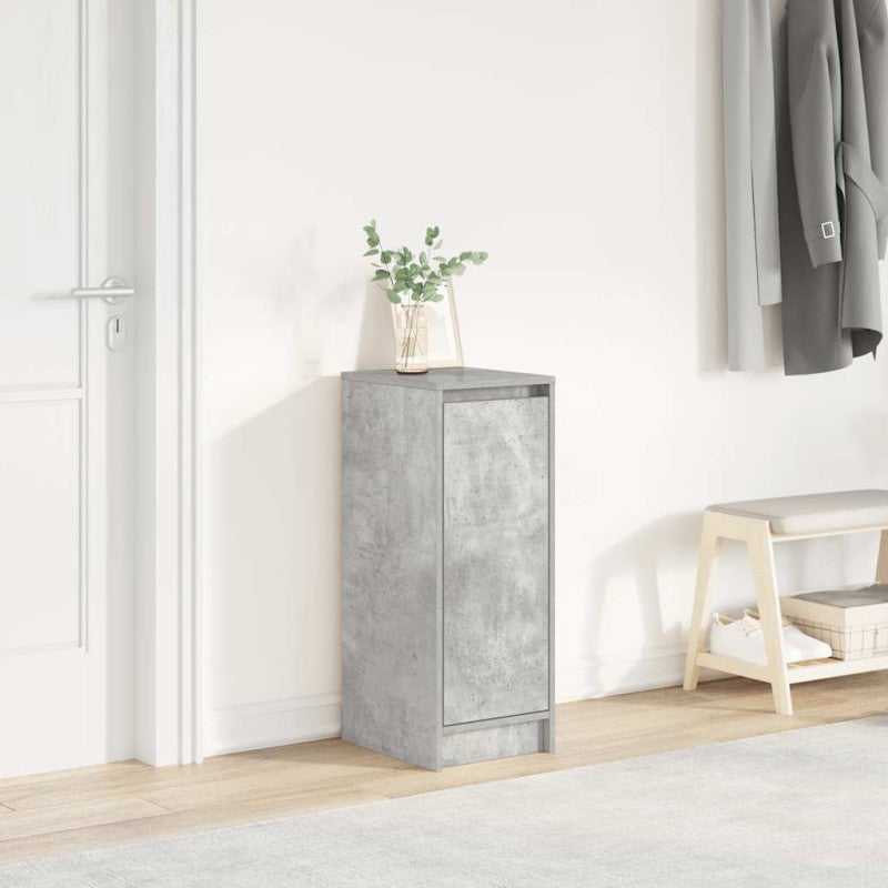 Szafka na buty Beton Szary 29,5x34x76 cm Drewno klejone vidaXL