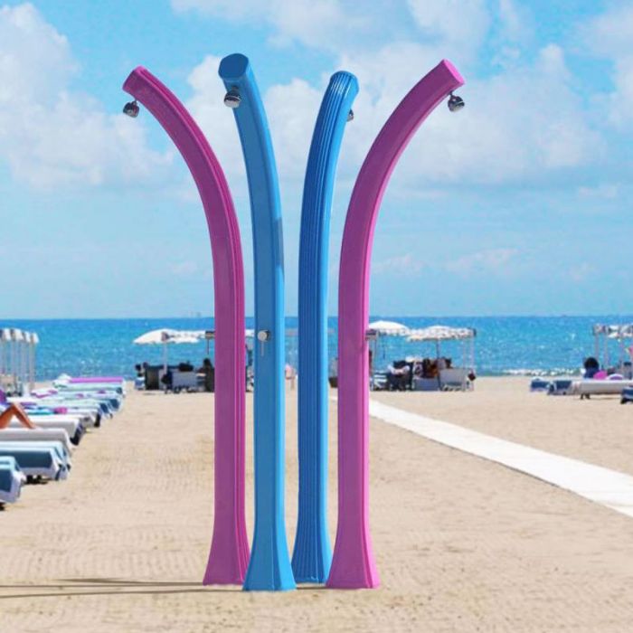 Doccia solare da giardino Happy XL Arkema 35 Lt > Antracite - 8