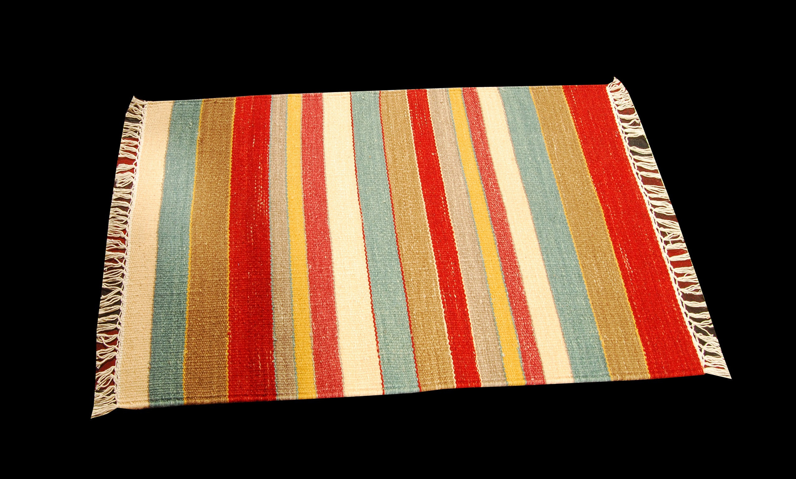 Oryginalny, nowoczesny kilim indyjski, 90x60 cm
