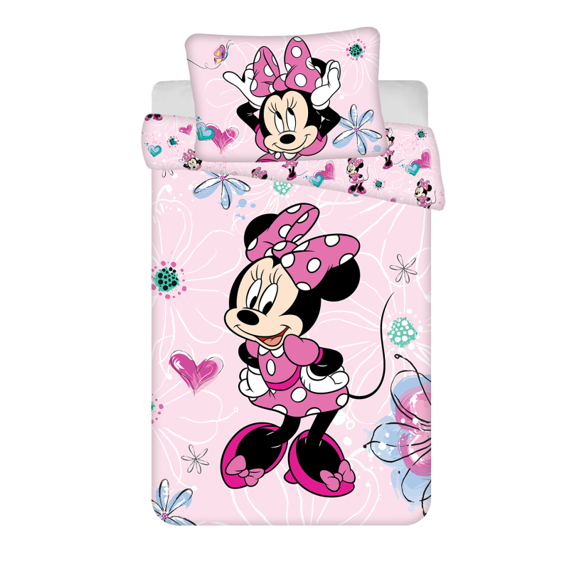 Parure De Lit Enfant 100x135 Cm - Housse De Couette + Taie D'Oreiller Ours En Peluche, Coton Öko-Tex
