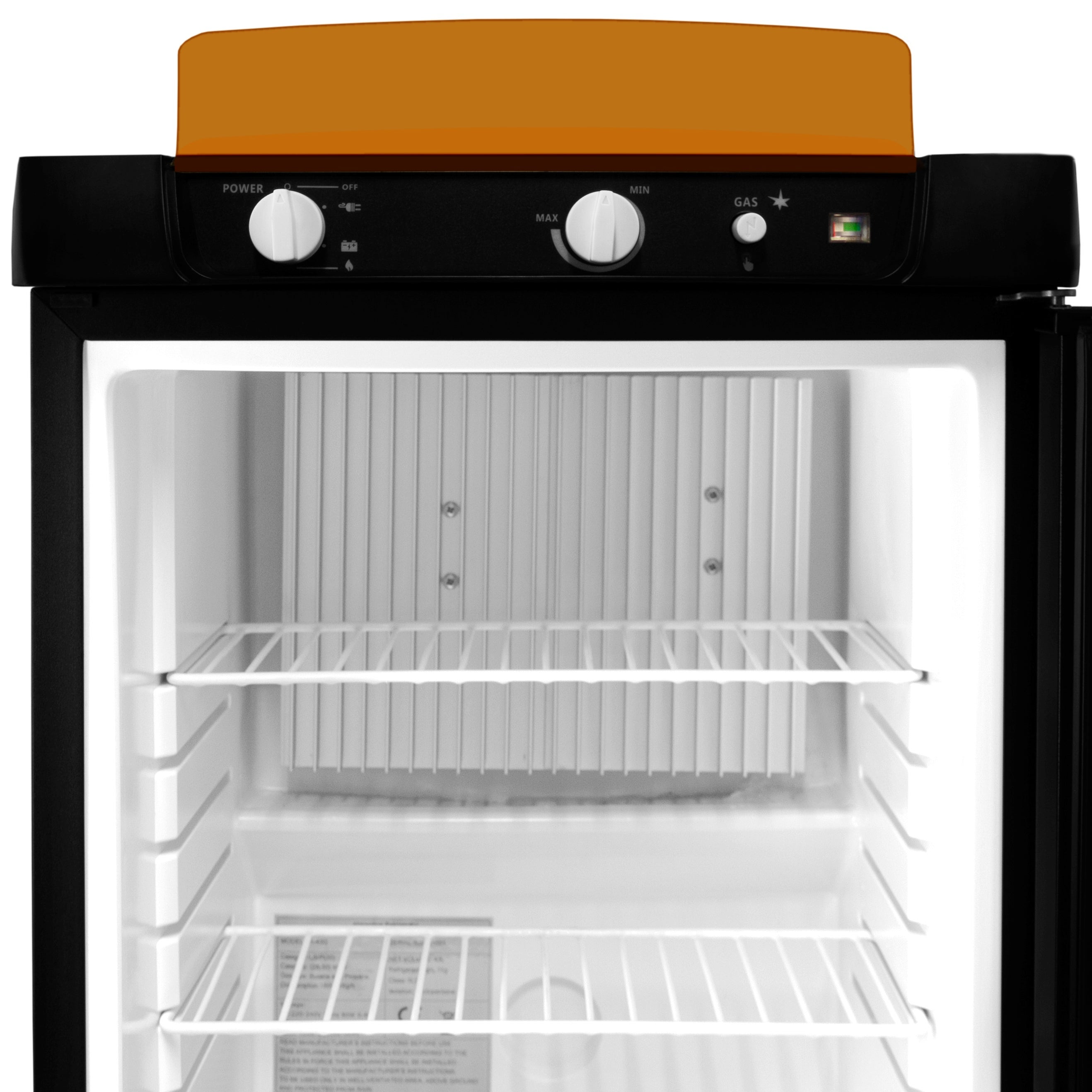Réfrigérateur Glacière Trimixte 43 L Noir Camping-Car Loisirs Frigo de Camping à Absorption 3 Voies Silencieux - 9