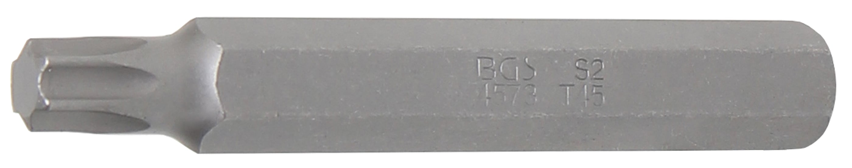 BGS Bit Długość 75 mm Napęd Sześciokąt Zewnętrzny 10 mm (3/8") Profil T (do Torx) T45 - 4573