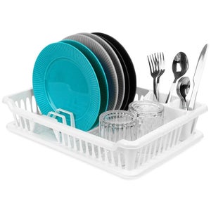 Escurridor Para Platos Plegable Bandeja Silicona Expandible | Cuotas