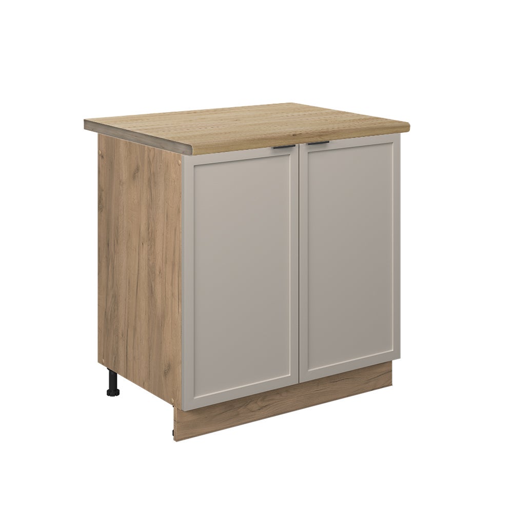 Vicco Szafka pod zlew Fame-Line, GreyBeige, 80 cm , BP Dąb