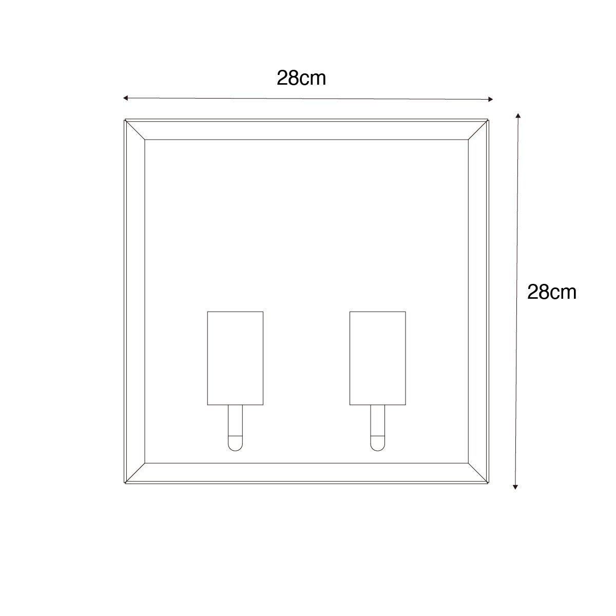 Qazqa industriel applique murale extérieure, lampe murale pour jardin - Rotterdam - laiton, max. 60w, e27, 28cm, IP23, carré, à - 4