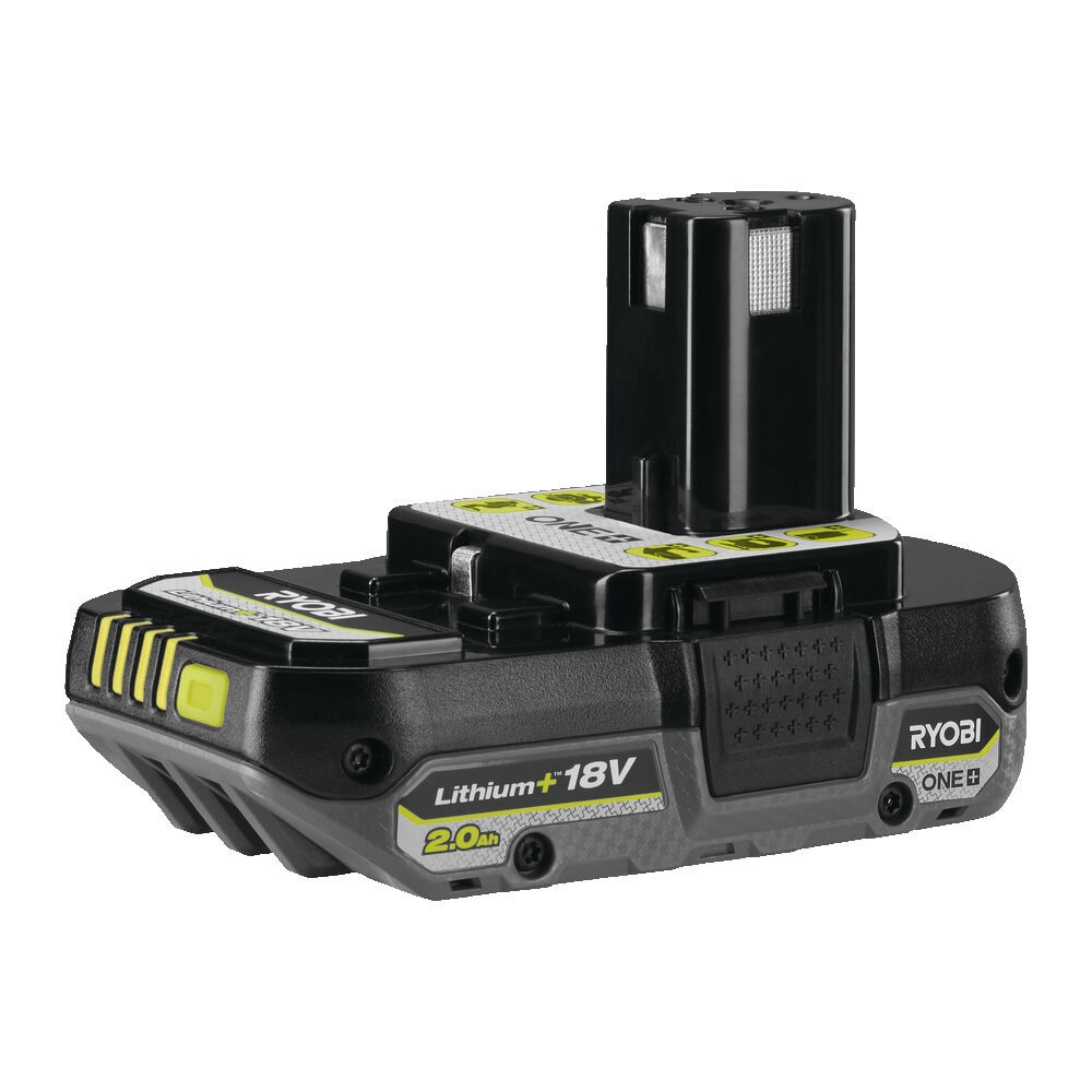 Pack batterie RYOBI 18V One+ 2.0Ah LithiumPlus - 1 chargeur rapide 2.0Ah RC18120-120C - 3