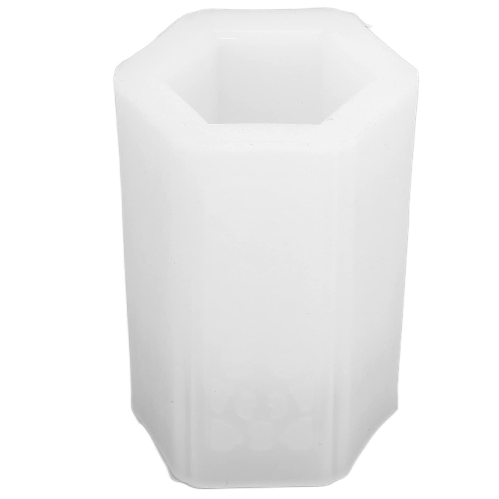 2 Stampi In Silicone Per Candele A Forma Di Vaso - Riutilizzabili Per Cemento, Gesso, Resina, Diametro 6 Cm - 5