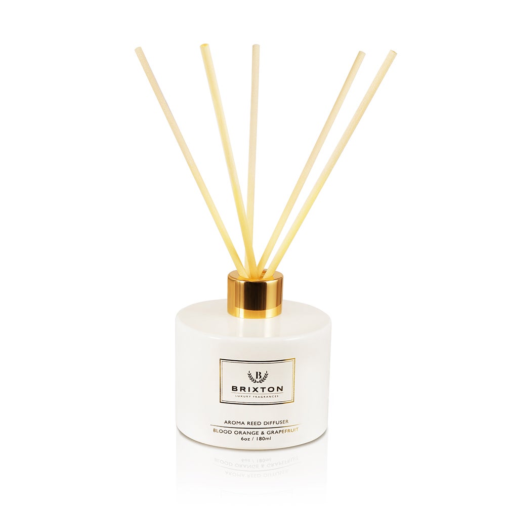 Dyfuzor zapachowy z patyczkami BRIXTON 180ml Blood Orange & Grapefruit