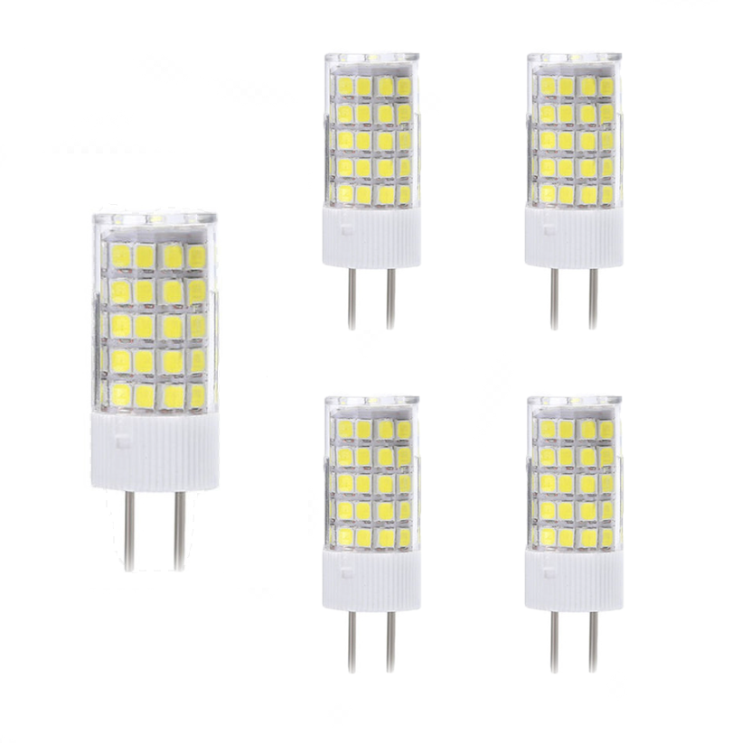 Lot de 5 Ampoule LED GY6.35, 7W, 700LM, 64 LED, 220V, Blanc Froid 6000K ...
