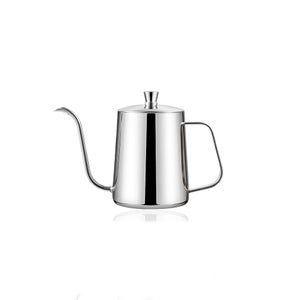 Bollitore Per Caffè A Collo D'Oca In Acciaio Inossidabile 304 Con Termometro - Capacità 1L O 1,2L, Beccuccio Lungo E Sottile, Per Macchina Da Caffè E Tè