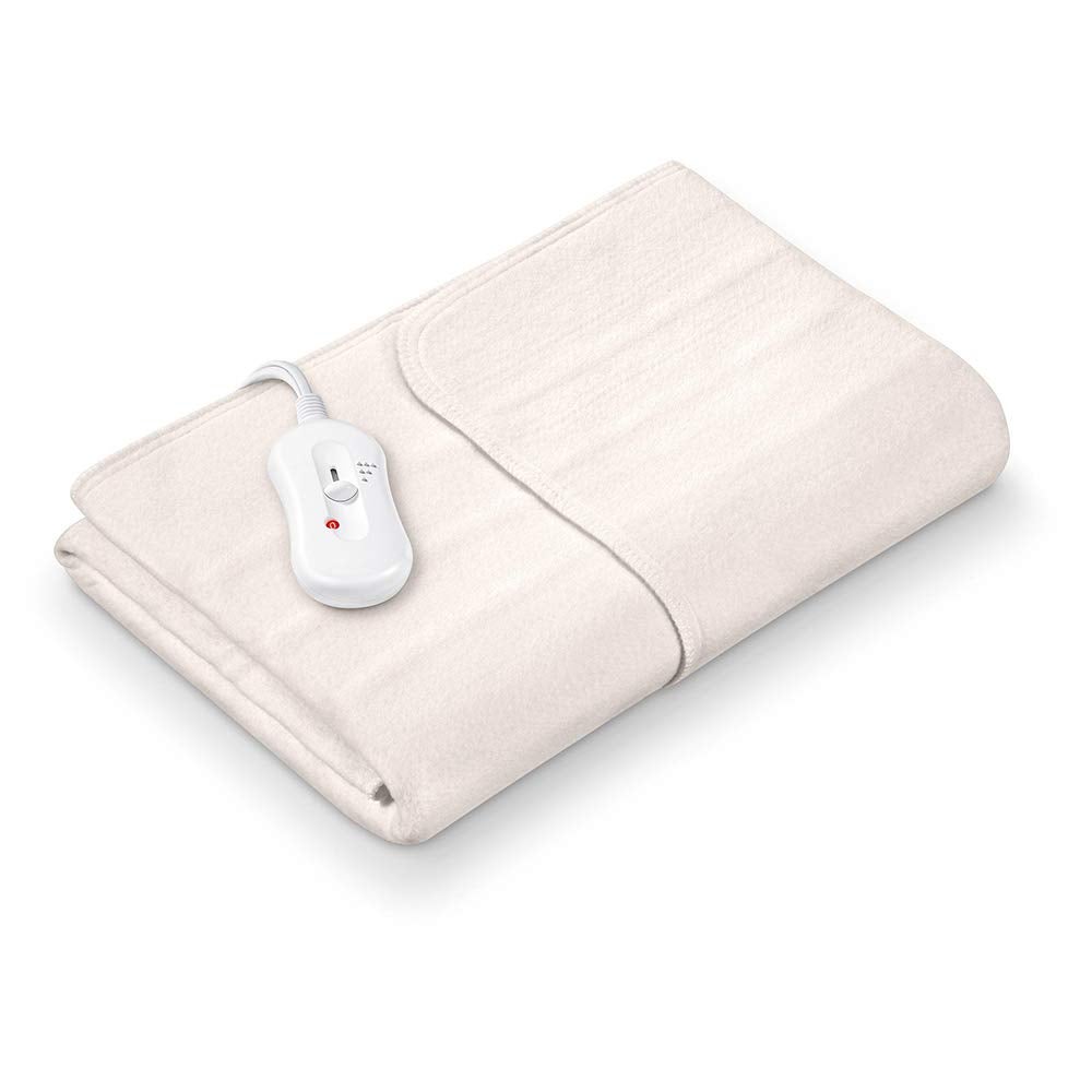 Sanitas swb 20 coprimaterasso termico con sistema di sicurezza e 3 livelli di temperatura, facile fissaggio su letto e materasso, lavabile in lavatric