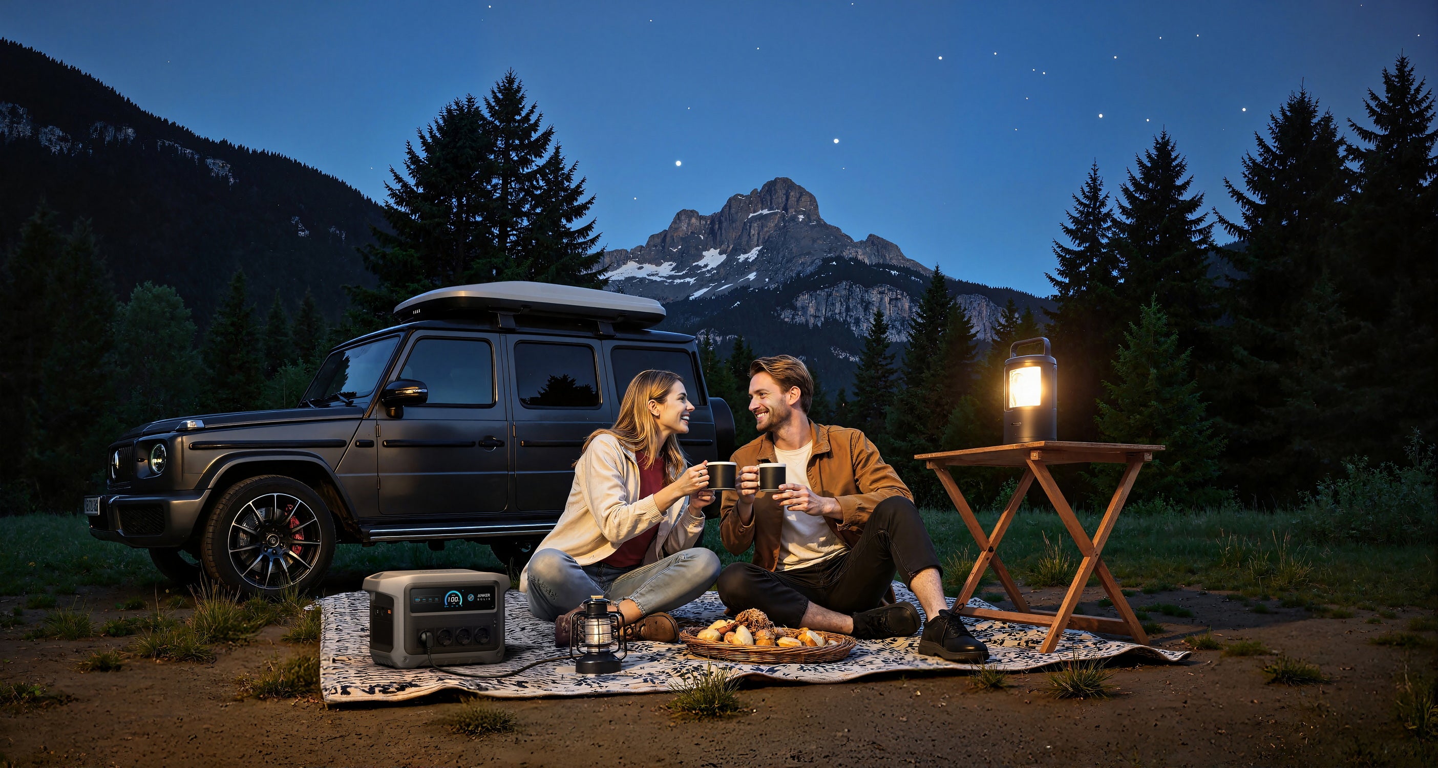 Kit Anker SOLIX C2000 Gen 2 avec Alternator Charger , Chargeur DC double 800W , Batterie 2048Wh, Générateur solaire 4x2400W - 11