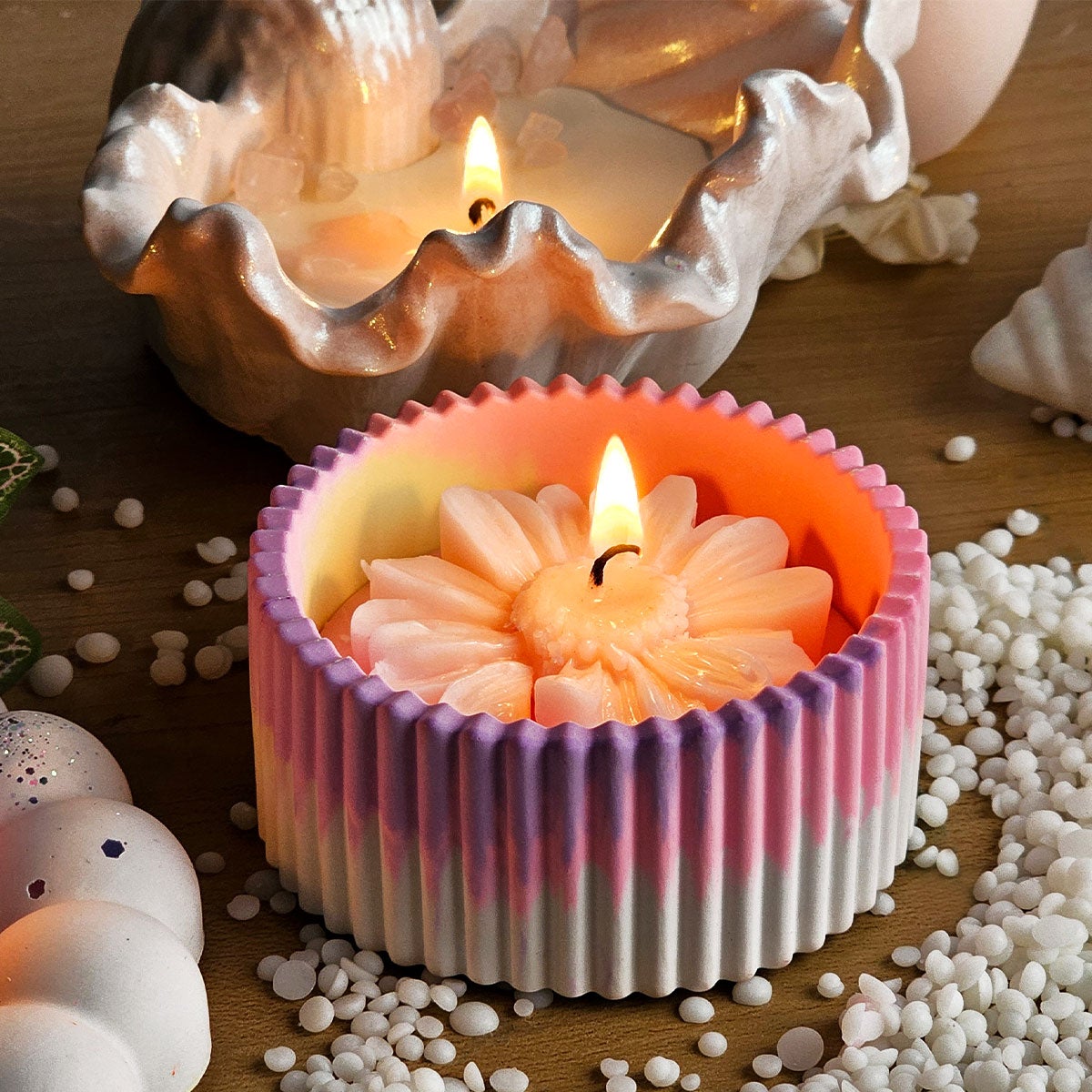 Cera di soia per Candele (500 gr) - 6