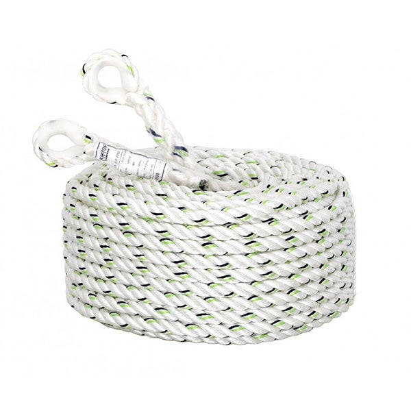 Antichute coulissant sur corde toronnée - absorbeur d'énergie - 20 m - FA2010000B-20 - 2