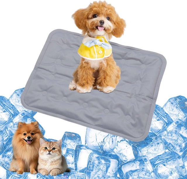 Tapis Rafraichissant Chien |M 40×50 cm, Tapis en Gel Auto-refroidissant pour Chat & Chien, Tapis Fraicheur pour Chiens et chatspour Rester au Frais