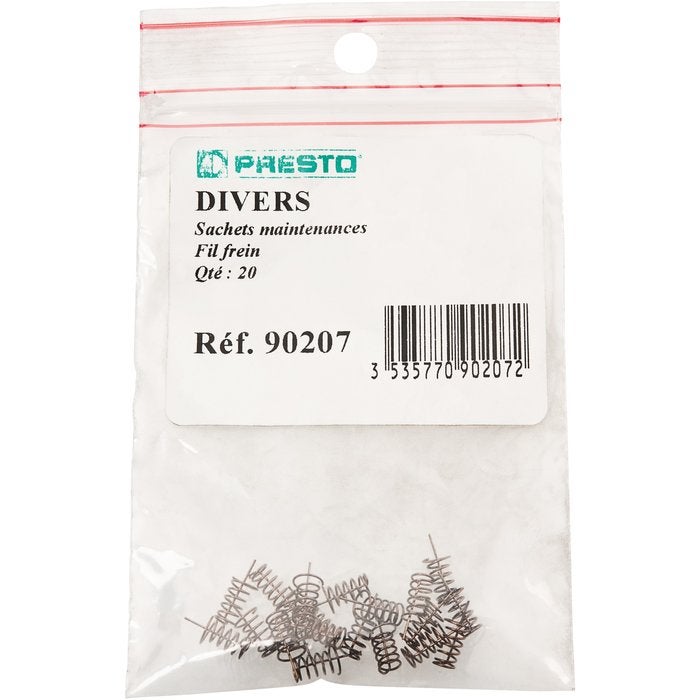 SACHET DE 20 FILS FREIN - SACHET DE 20 FILS FREIN 605S-3000S-PRESTO12 - (le sachet de 20) - 2