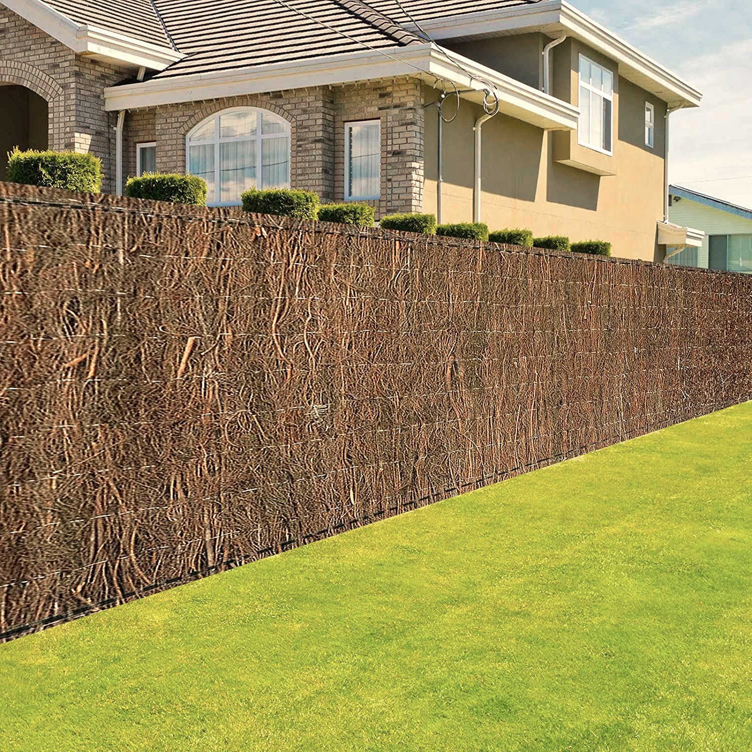 Canisse in erica naturale 3 m, frangivista in erica, disponibile in 3 altezze, 150 x 300 cm - 3