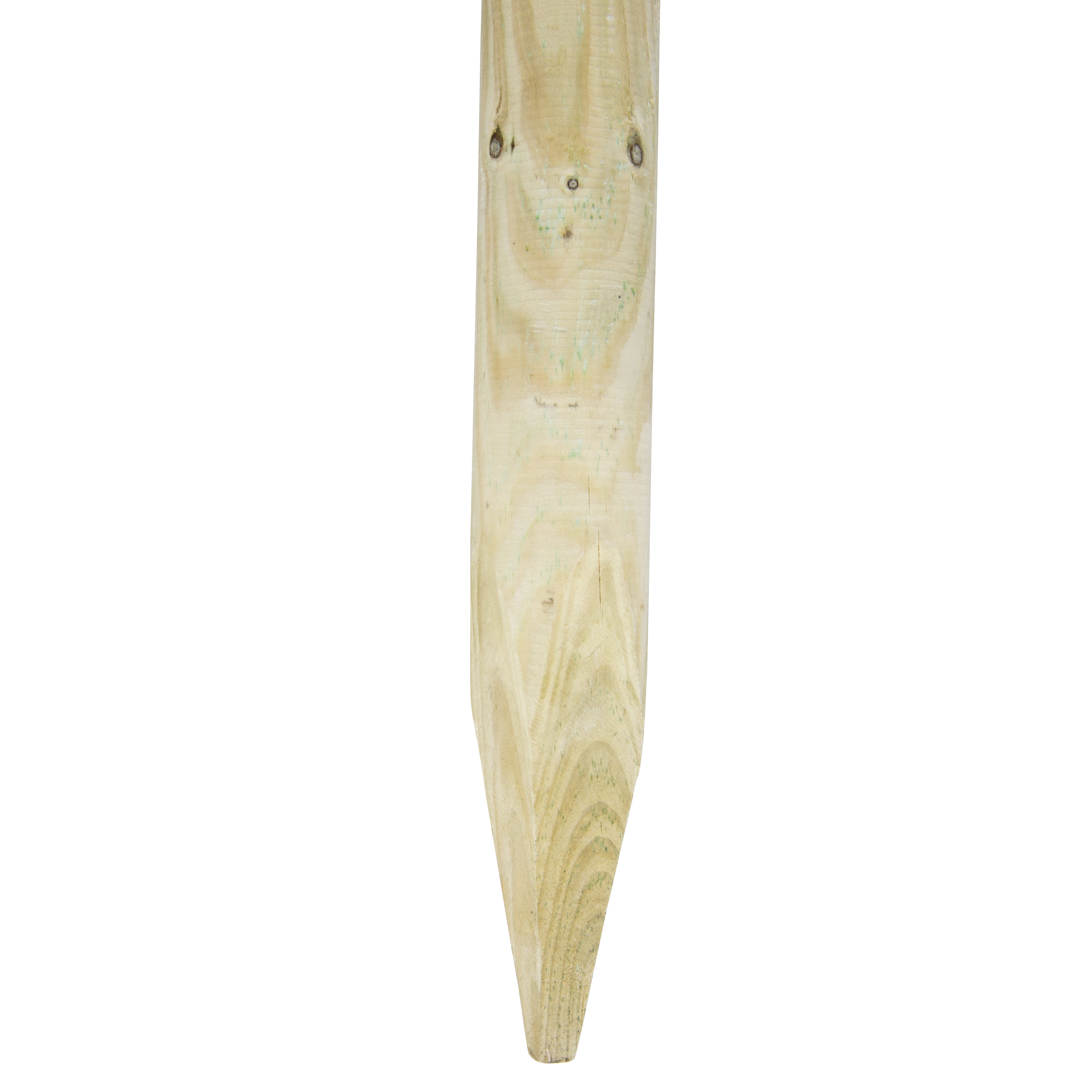 Tuteur En Bois Rond Windhager - Diamètre 4 Cm, Longueur 200 Cm, Pour Plantes Et Arbres Au Jardin
