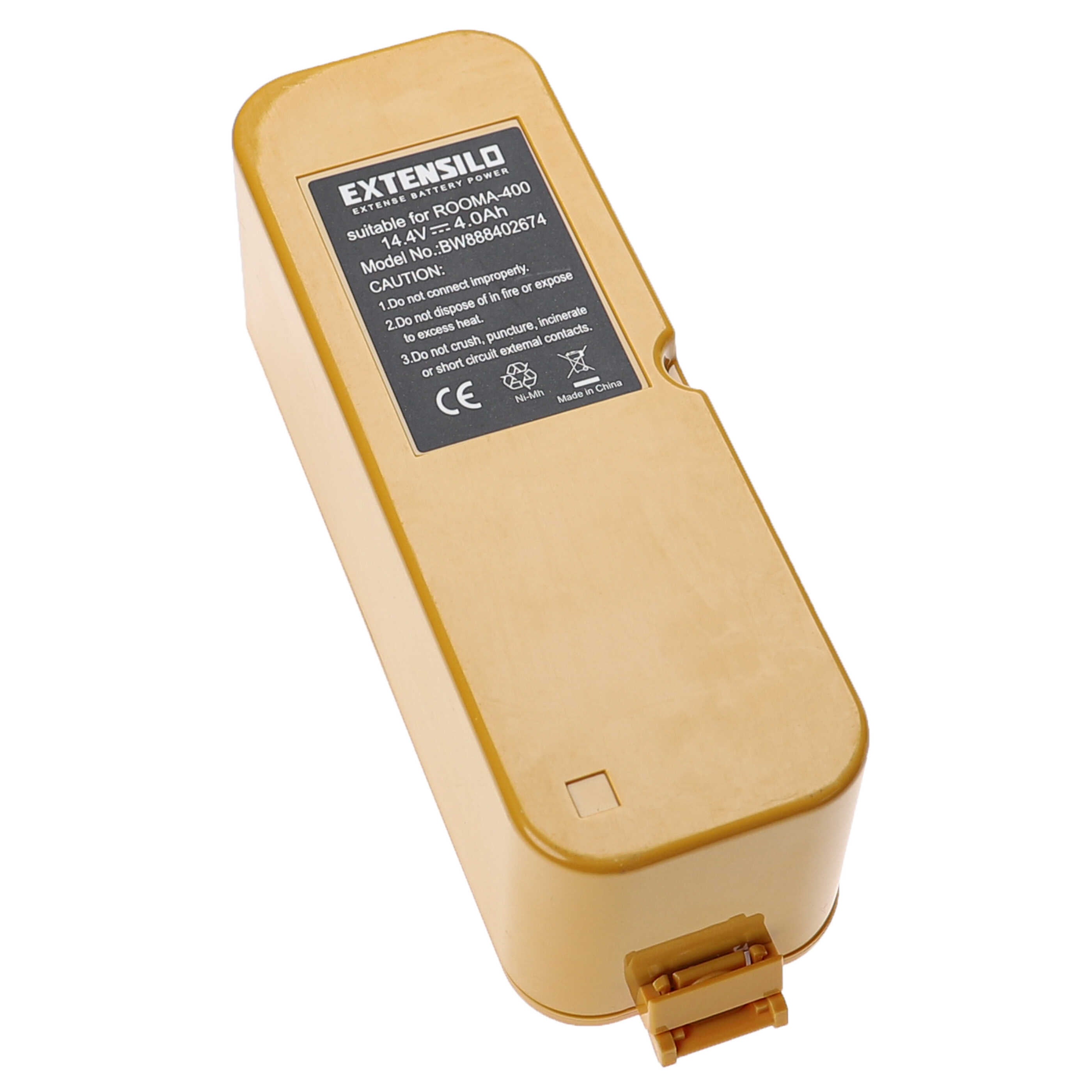 Mighty Max 14.4V NiCd Vacuum Battery Replacement For IRobot Roomba 400 Series (5250, Discovery, Pro Elite)