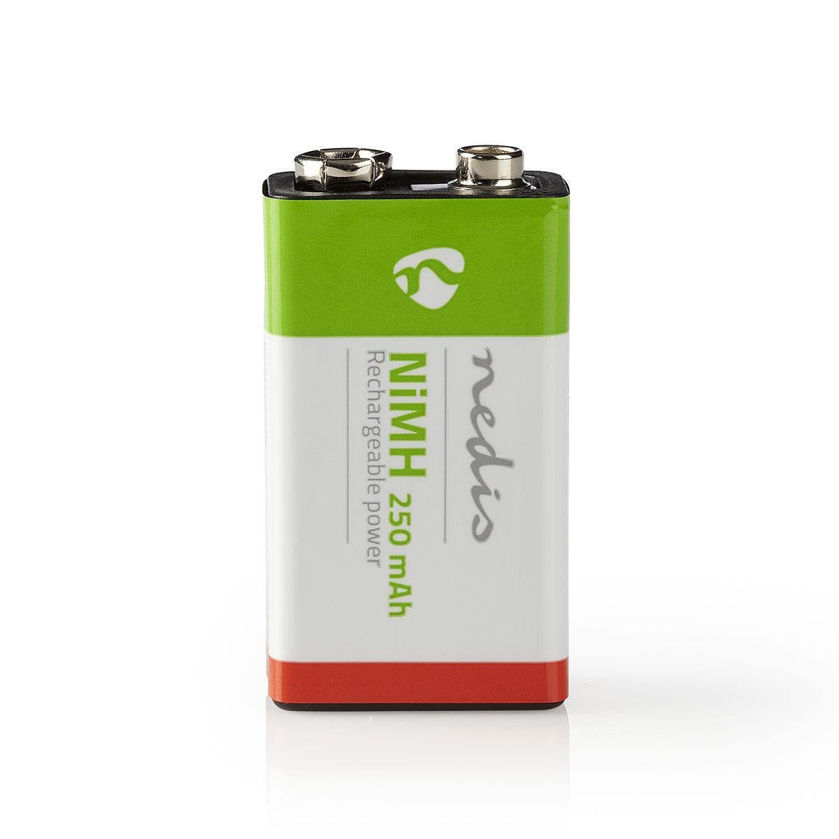 NEDIS Pile Rechargeable Ni-MH Bloc E 8.4 V 250 mAh Blister - 2