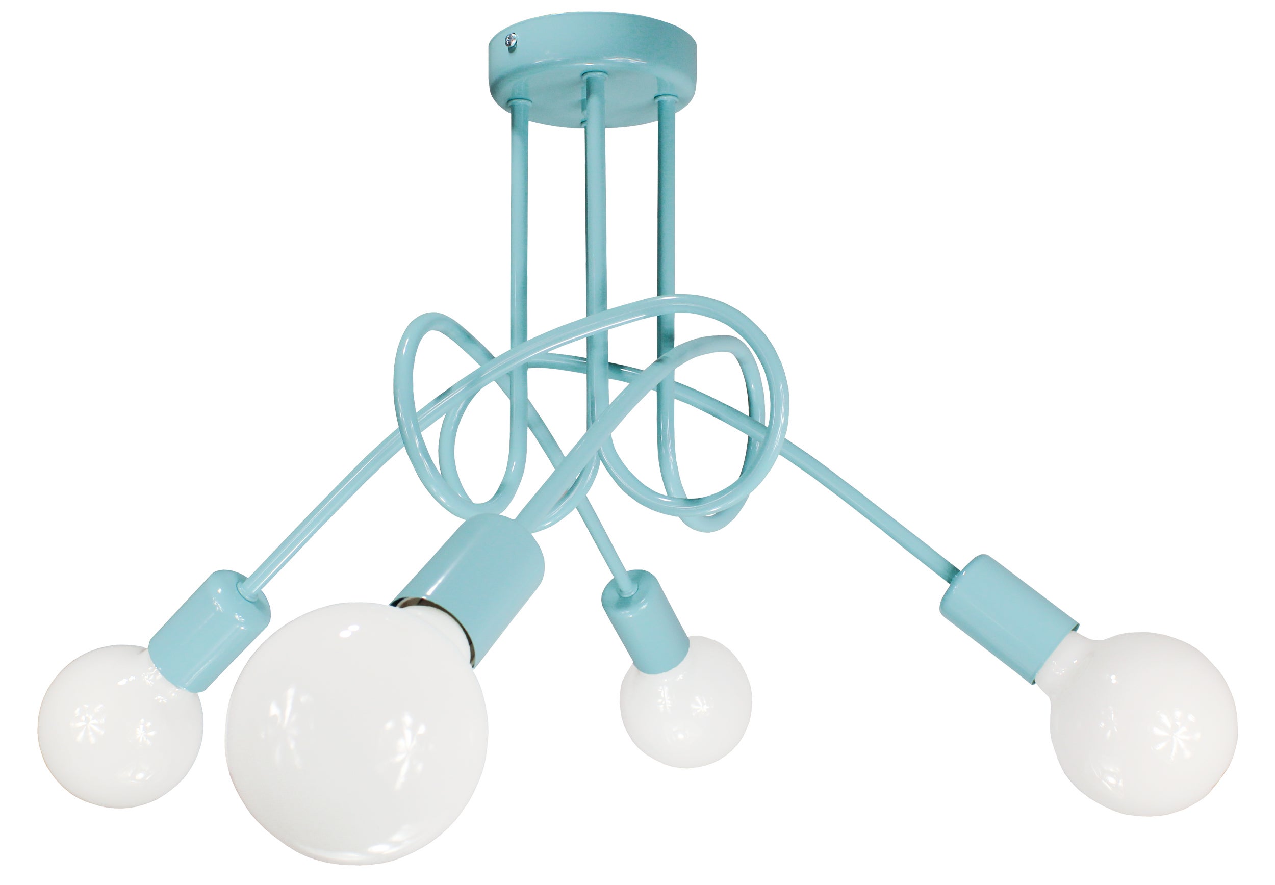 Lampa DECORI Edison Max 4 Mięta, 1 szt