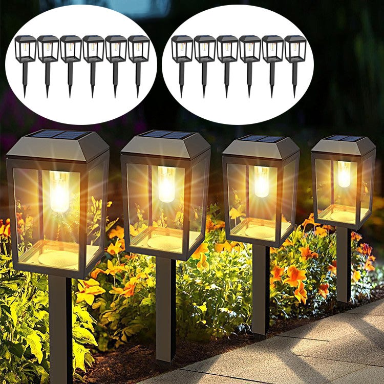 FIFlying Lot De 8 Lampes Solaires D'extérieur à LED - Étanche IP65