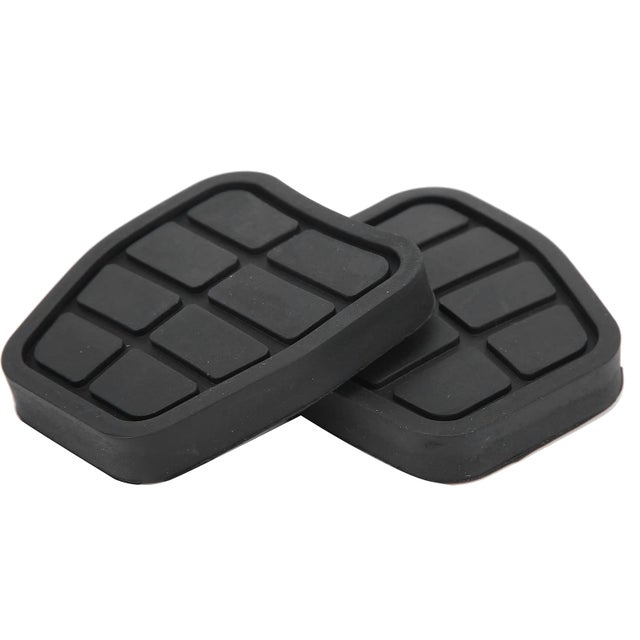 Lot de 2 plaquettes de frein et d'embrayage en caoutchouc 321721173 Remplacement pour pièces de voiture noires
