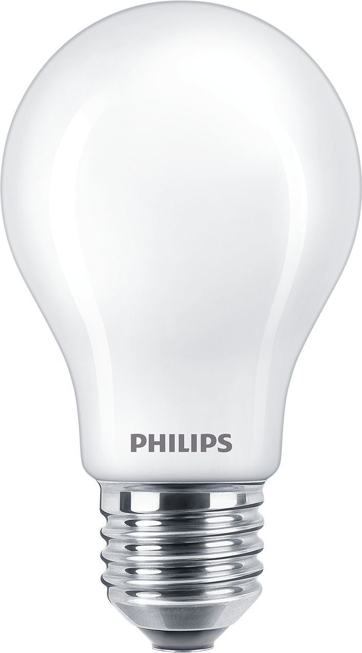 Lâmpada LED padrão PHILIPS Não regulável - Vidro fosco - E27 - 40W - Branco frio - 2