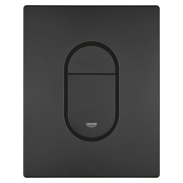 GROHE Arena Cosmopolitan Plaque de commande - 19,7x15,6cm - double chasse - phantom black - 3