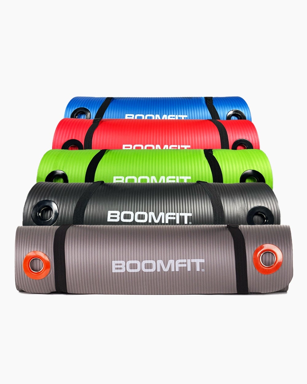Tapete de Pilates NBR 1,5cm Verde - BOOMFIT - 4