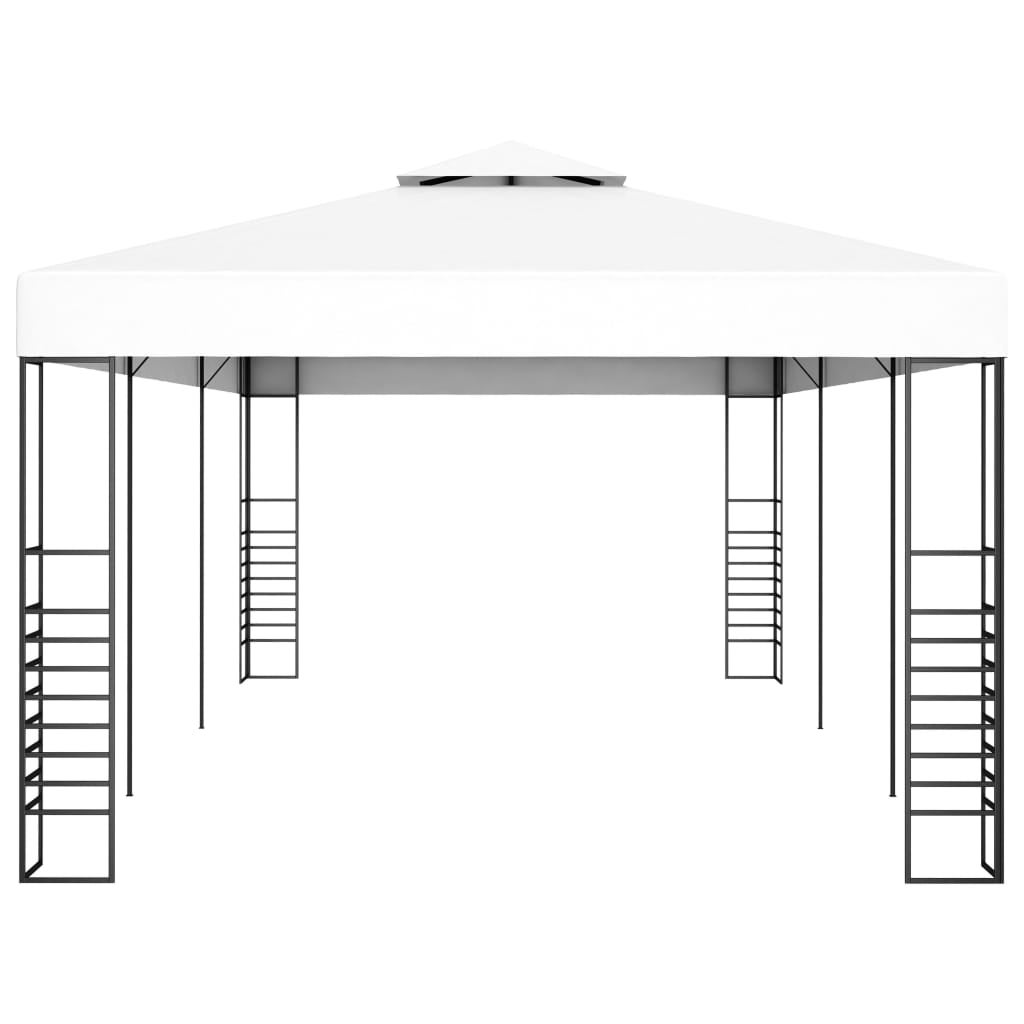 Maison Exclusive - Tenda Gazebo 6x3 m Bianco - 3