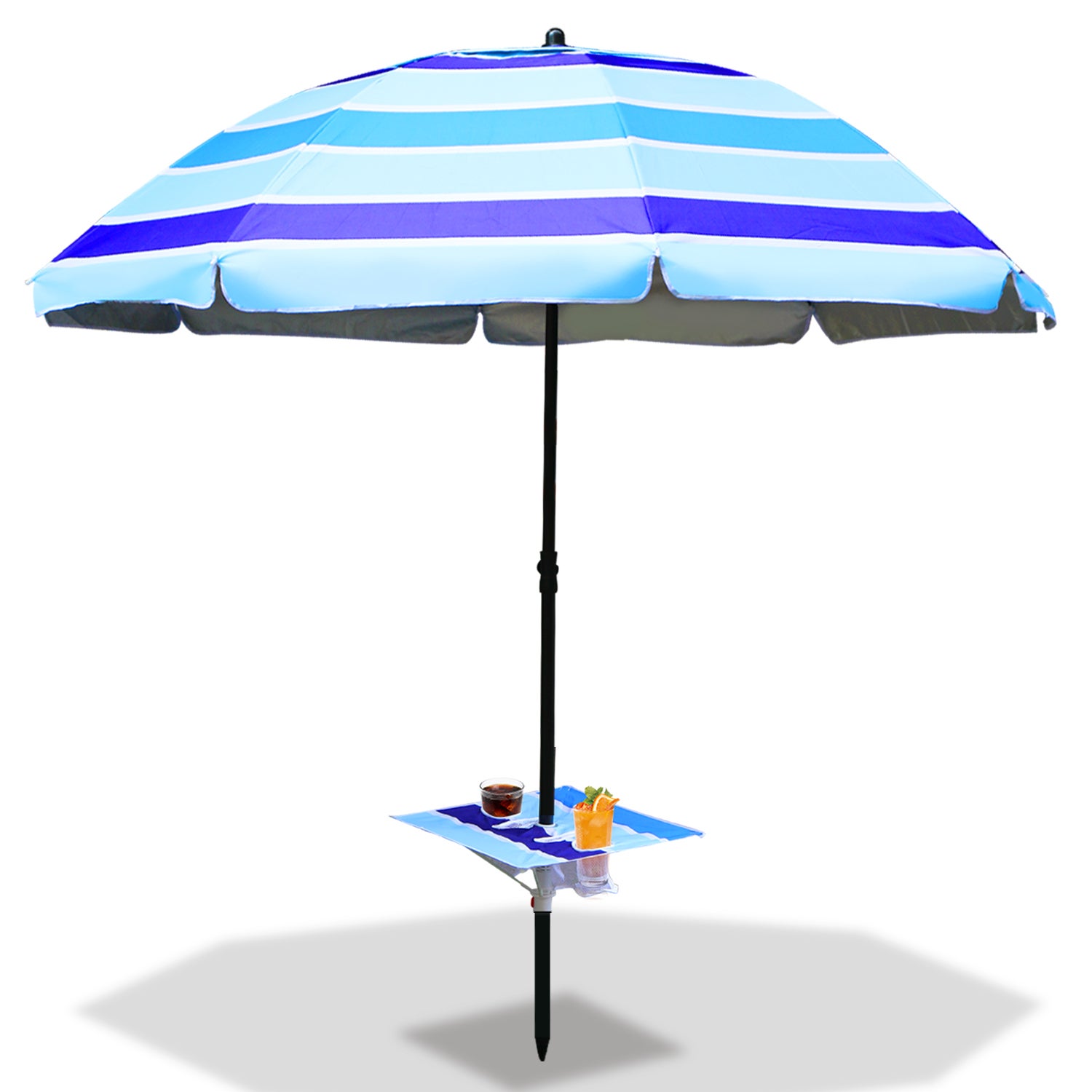 RELAX4LIFE Ombrellone da Spiaggia 155cm, Parasole Hawaiano in Paglia Simulata, Palo Reclinabile, Ombrellone da Esterno per Spiaggio, Giardino, Cortile e Balcone (155 cm