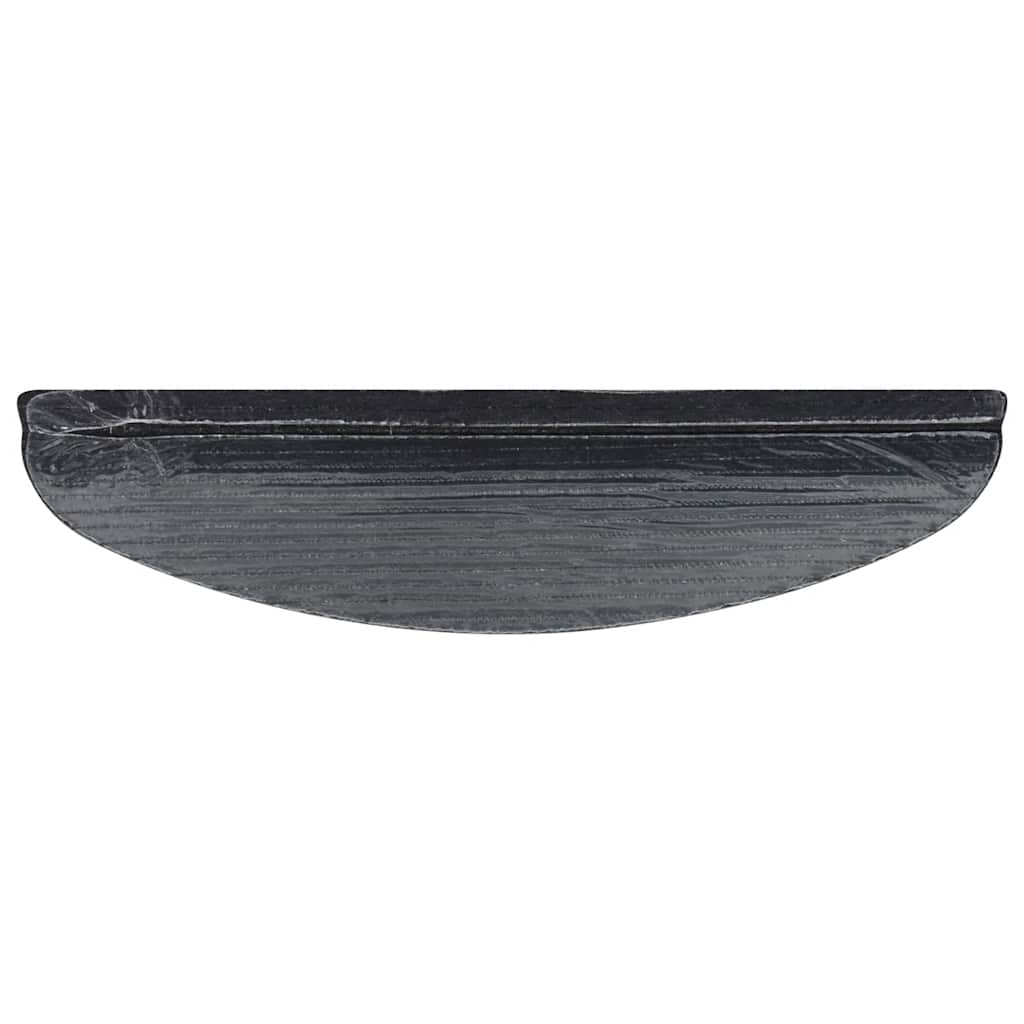 vidaXL Tapis d'escalier auto-adhésifs 30 pcs anthracite 56x17x3 cm - 5