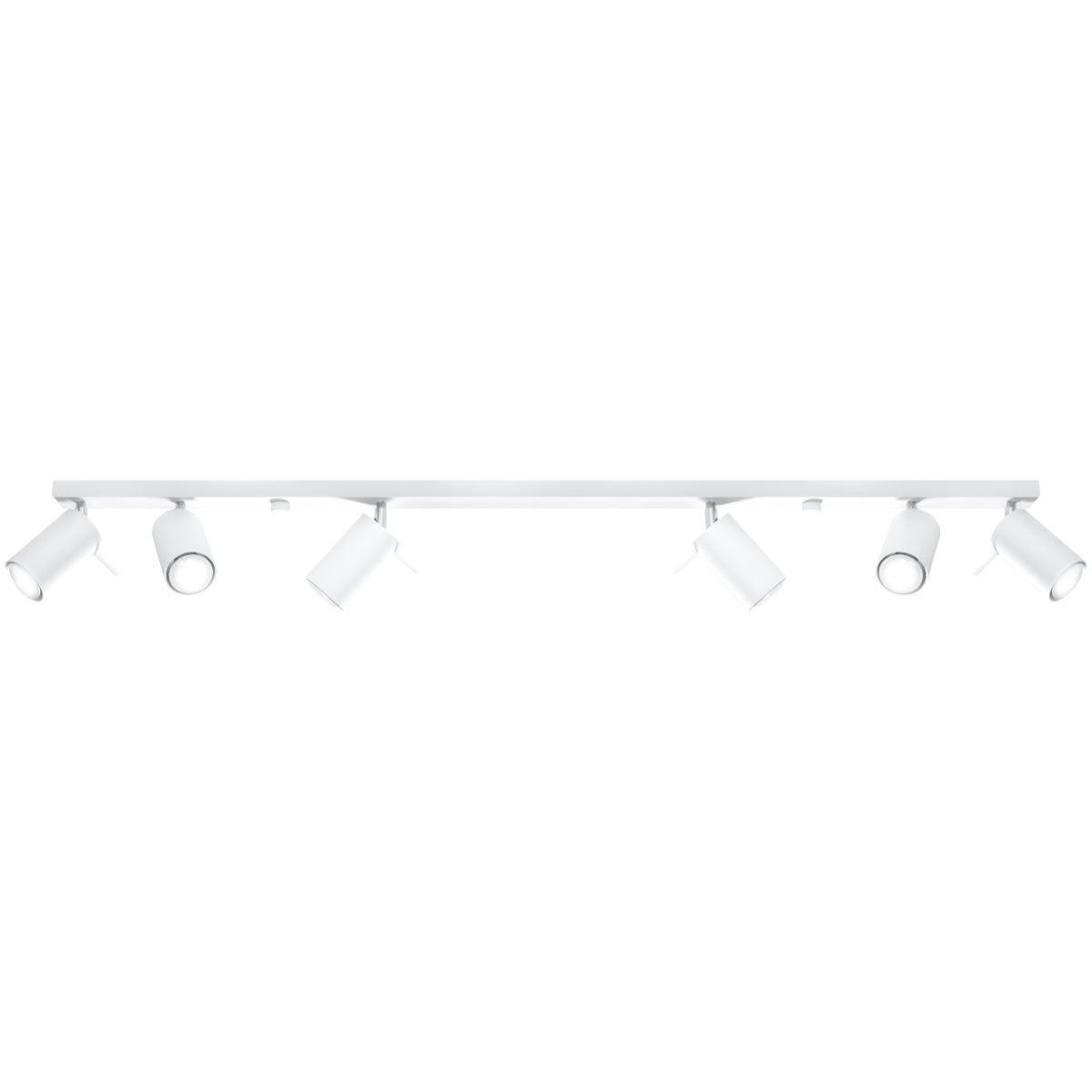 Reflektor sufitowy spot natynkowy Ring listwa biały 6xGU10x40W wym: 117 x 16 cm metal Sollux Lighting