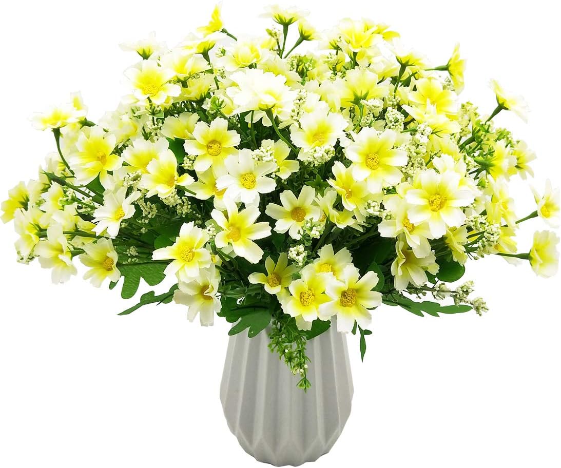 Têtes De Fleurs Artificielles - Marguerite En Soie