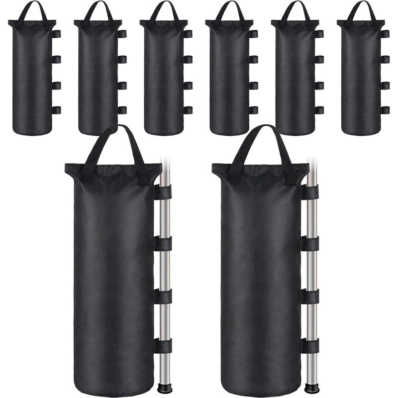 8 worków z piaskiem, 600D Oxford Fabric, worek z obciążeniem do altanki, worek z piaskiem do nóg altanki, worek z obciążeniem do piasku