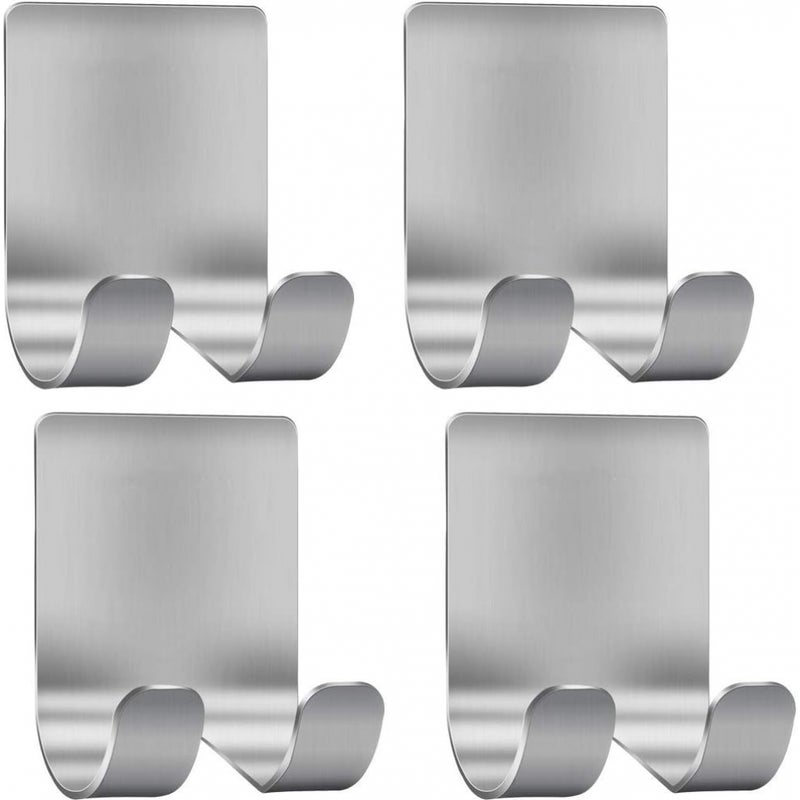 Uchwyt na haczyk prysznicowy (zestaw 4 sztuk) Wytrzymały haczyk ze stali nierdzewnej do przechowywania, haczyk prysznicowy do , sprzedaż