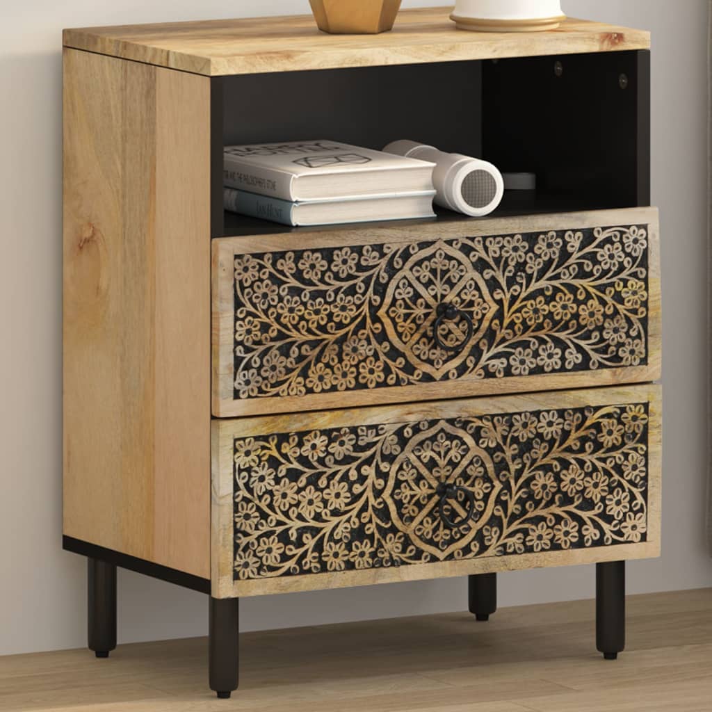 VidaXL Comodino Legno Antico 40x30x50 Cm: Un Tocco Classico Per La Tua Camera Da Letto