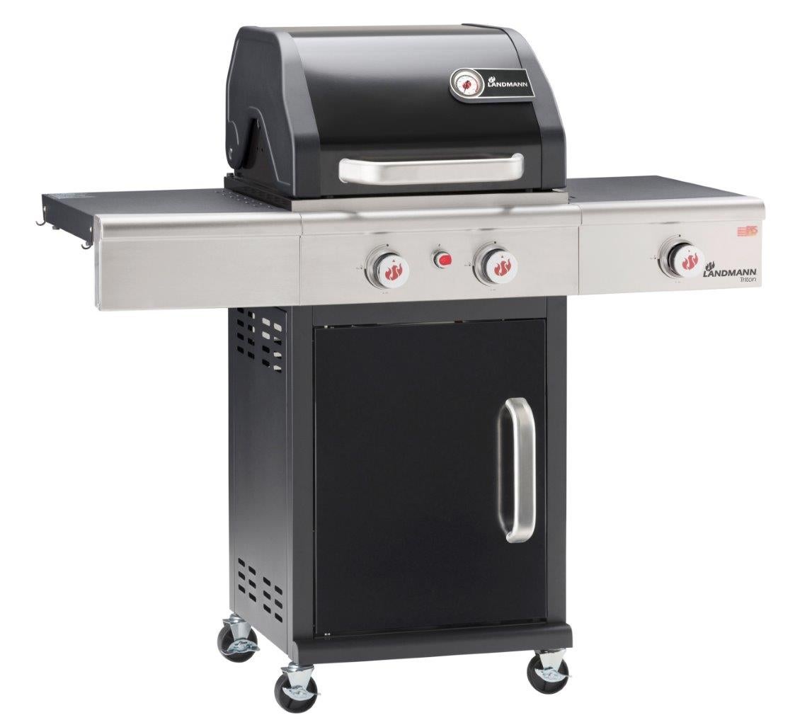 Grill gazowy TRITON maxX PTS 2.1 Czarny Landmann - 12915