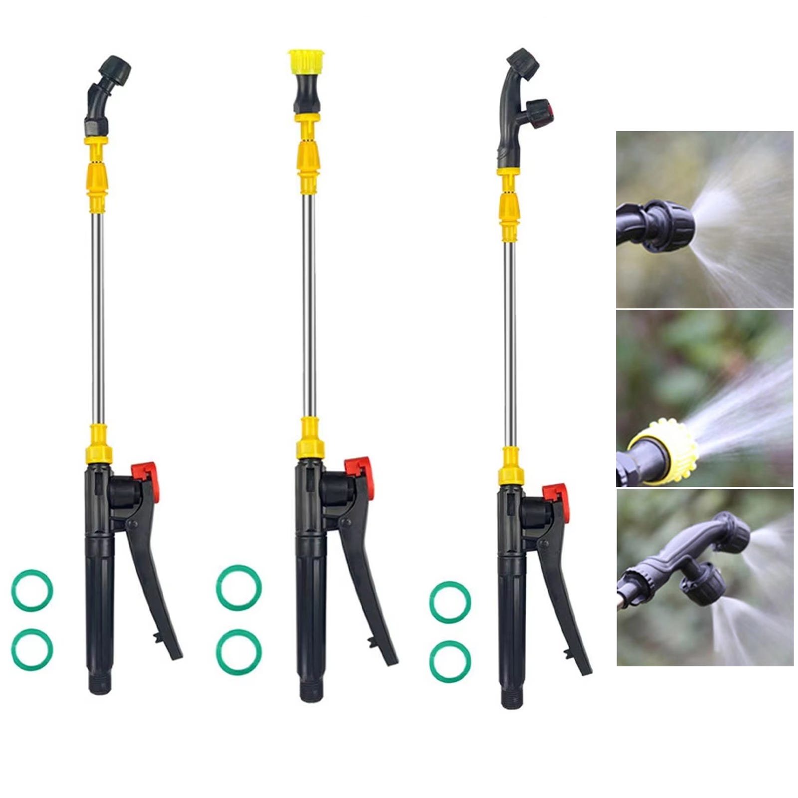 Pistola Per Idropulitrice Ad Alta Pressione, 4000 PSI, Attacco M22 14 Mm E Attacco Rapido Karcher Con 5 Ugelli Per Lacqua Per Il Lavaggio Dellauto 84488128 - Foto 3