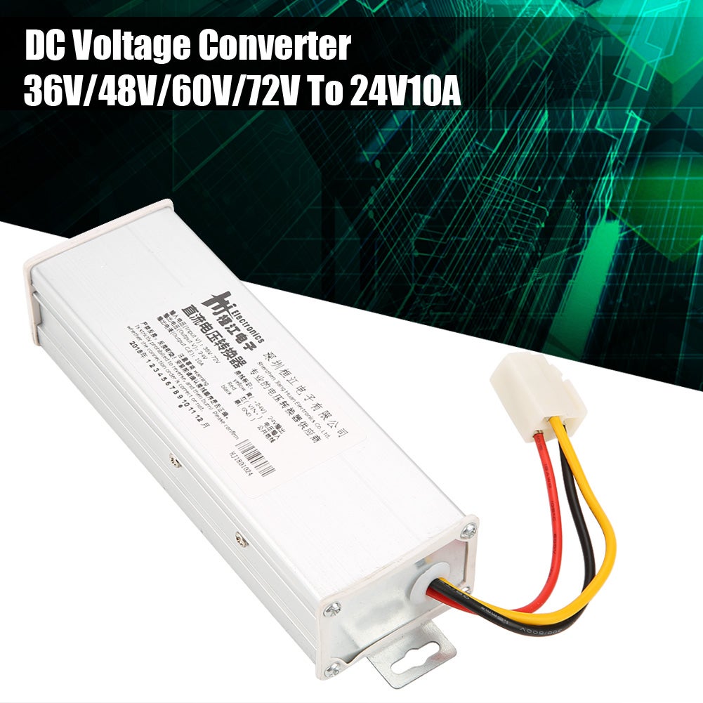 Modulo convertitore DC step-down da 24 V a 240 W per motore elettrico della ventola - 7